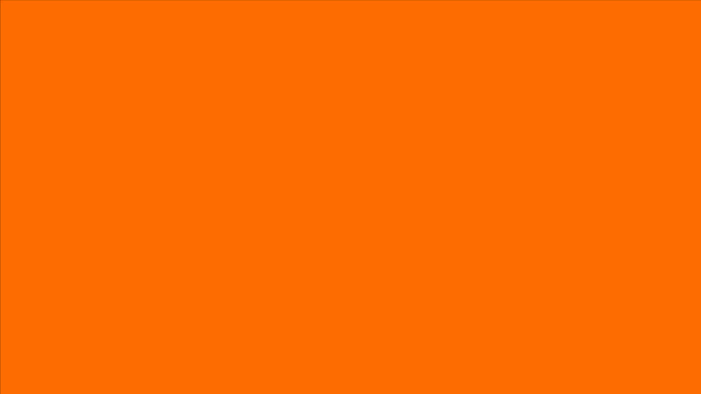 Burst Of Colour - Plain Orange Wallpaper