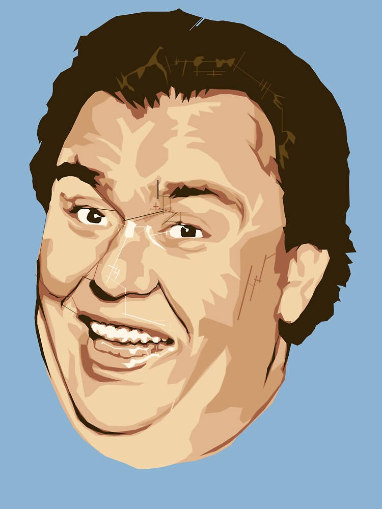 Bust Painting John Candy Wallpaper