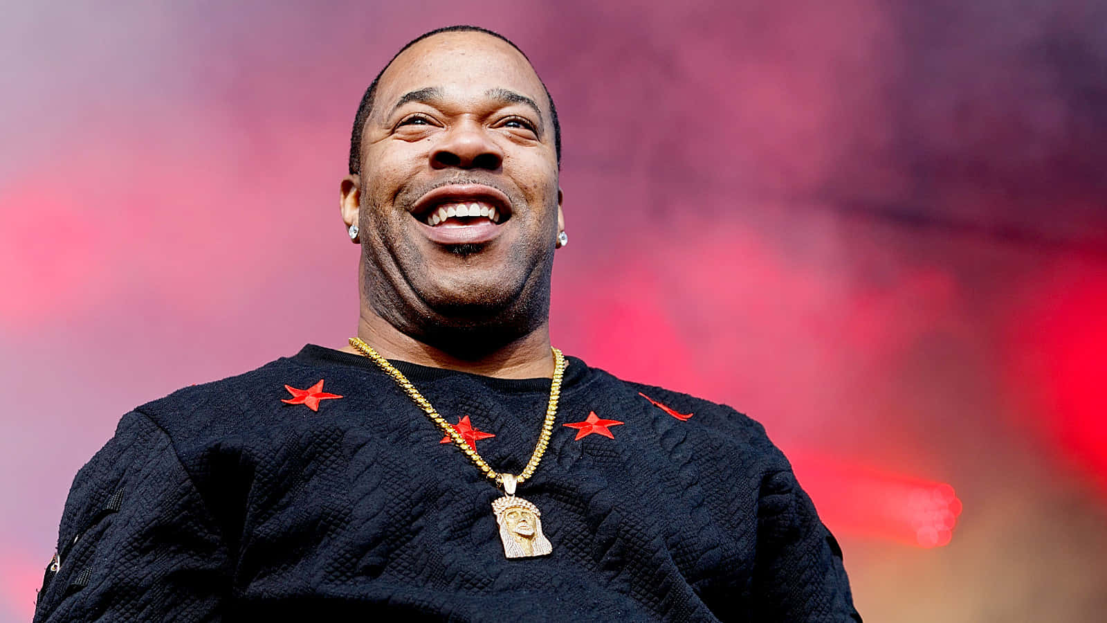 Busta Rhymes Performing Live Wallpaper