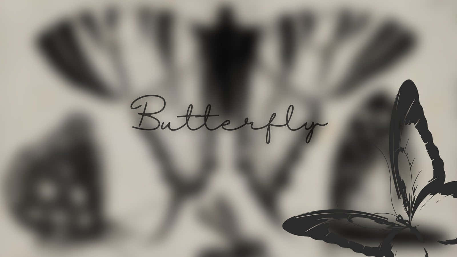 Butterfly Effect Artistic Representation Wallpaper