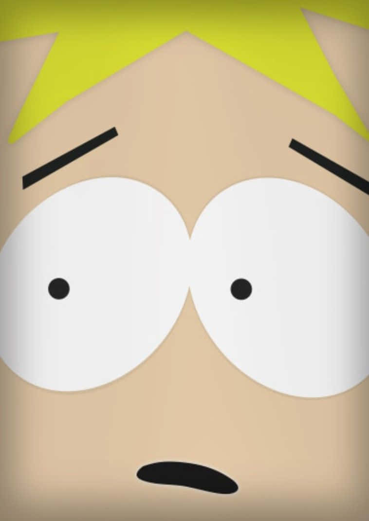 Butters Stotch Cartoon Character Close Up Wallpaper