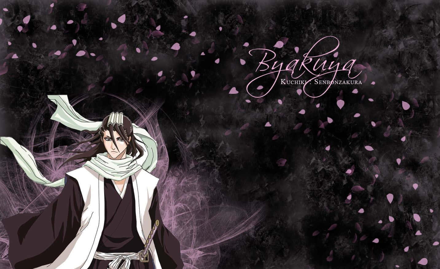 Byakuya Kuchiki, A Master Strategist Of The Soul Society Wallpaper