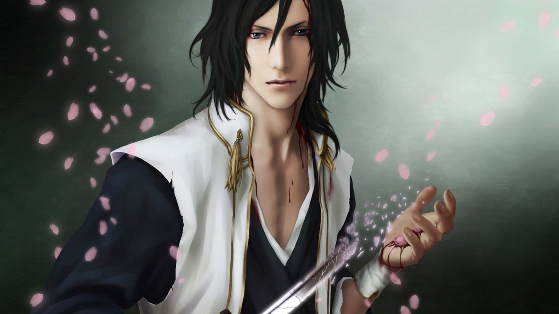 Byakuya Kuchiki - Bleach Anime Warrior Wallpaper