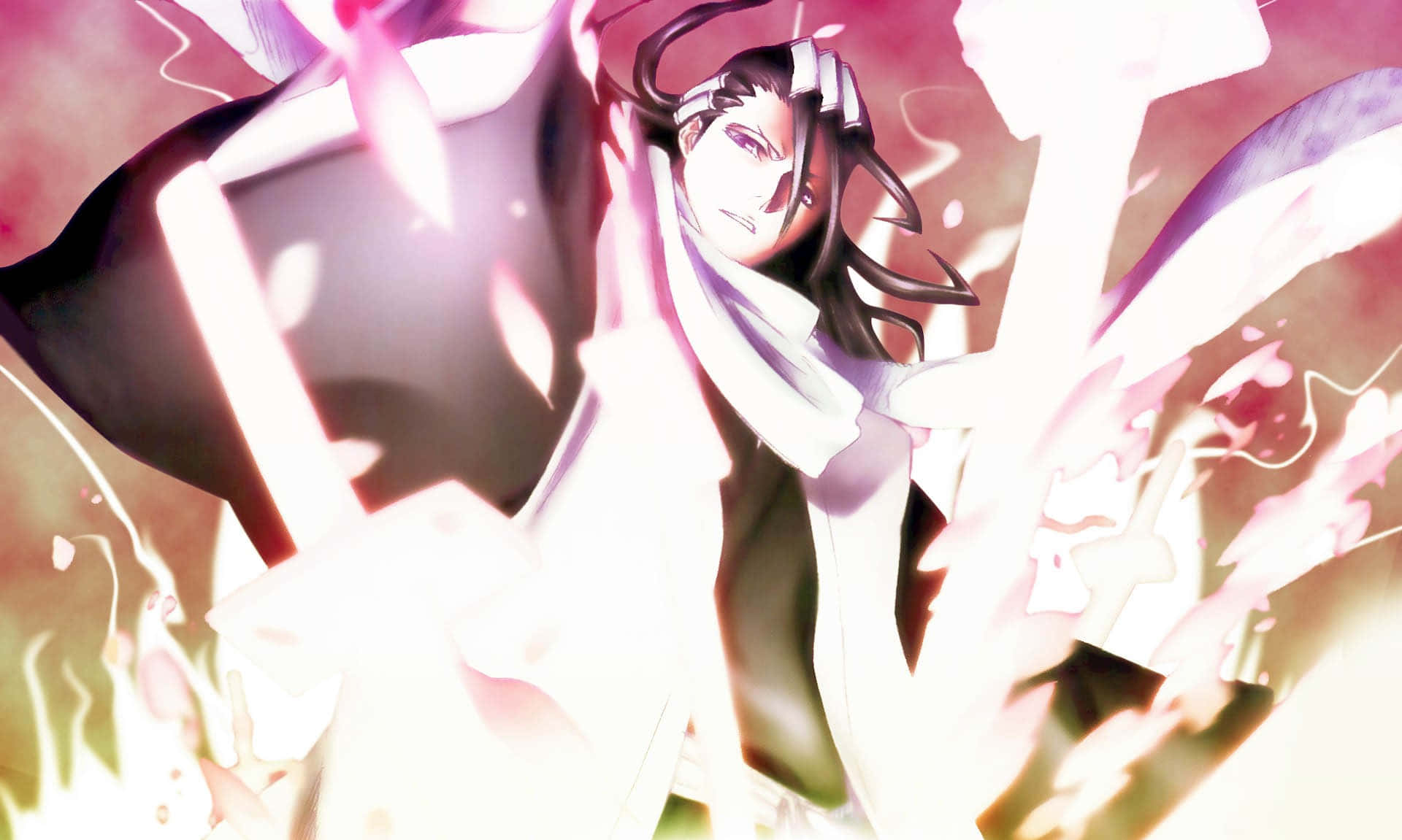 Byakuya Kuchiki Stands Strong With Determination. Wallpaper