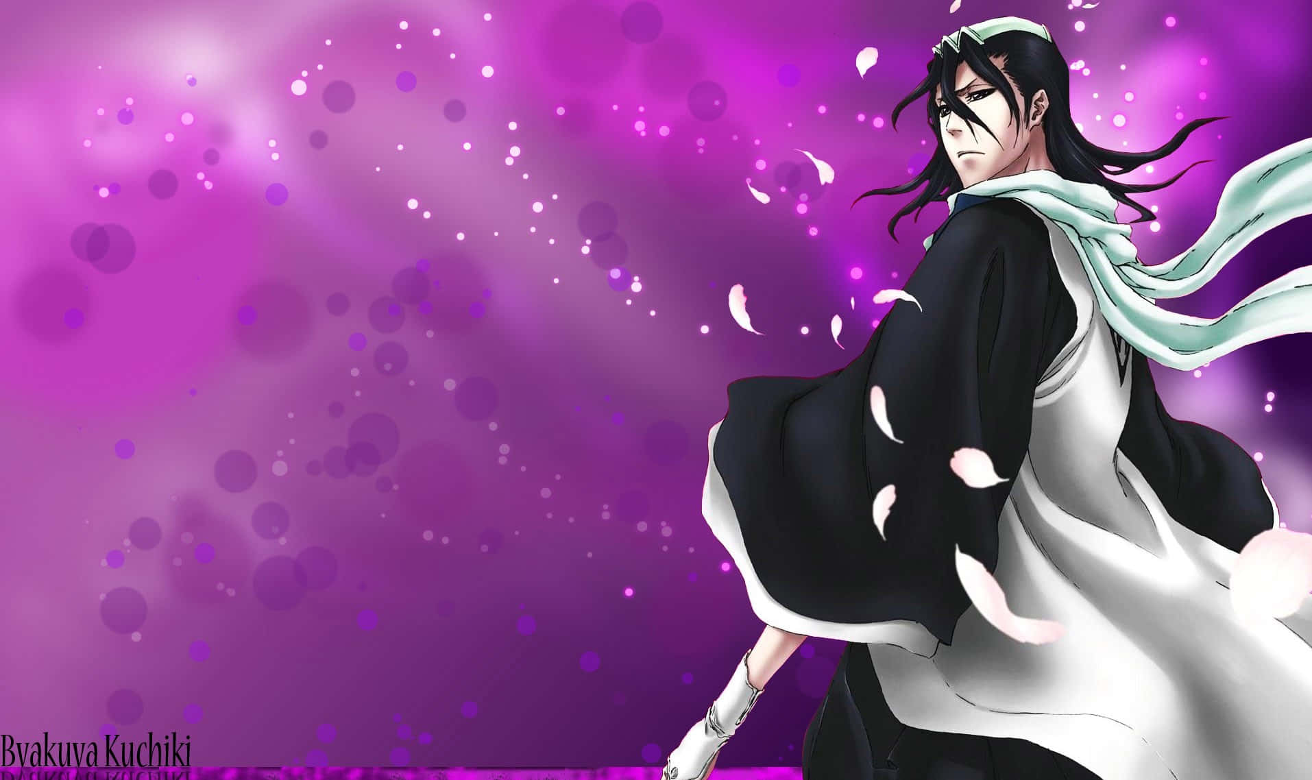 Byakuya Kuchiki, Stern Protector Wallpaper