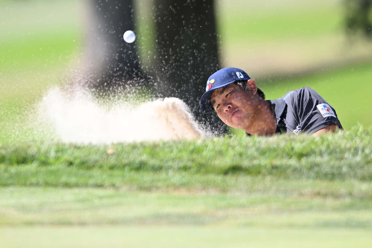 Byeong Hun An In The Sand Trap Wallpaper