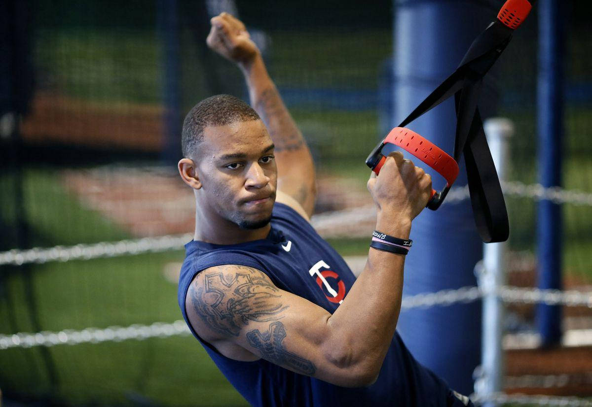 Byron Buxton Working Out Wallpaper