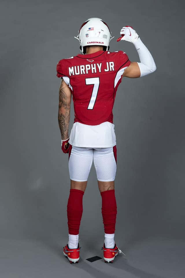 Byron Murphy In Action On The Field Wallpaper