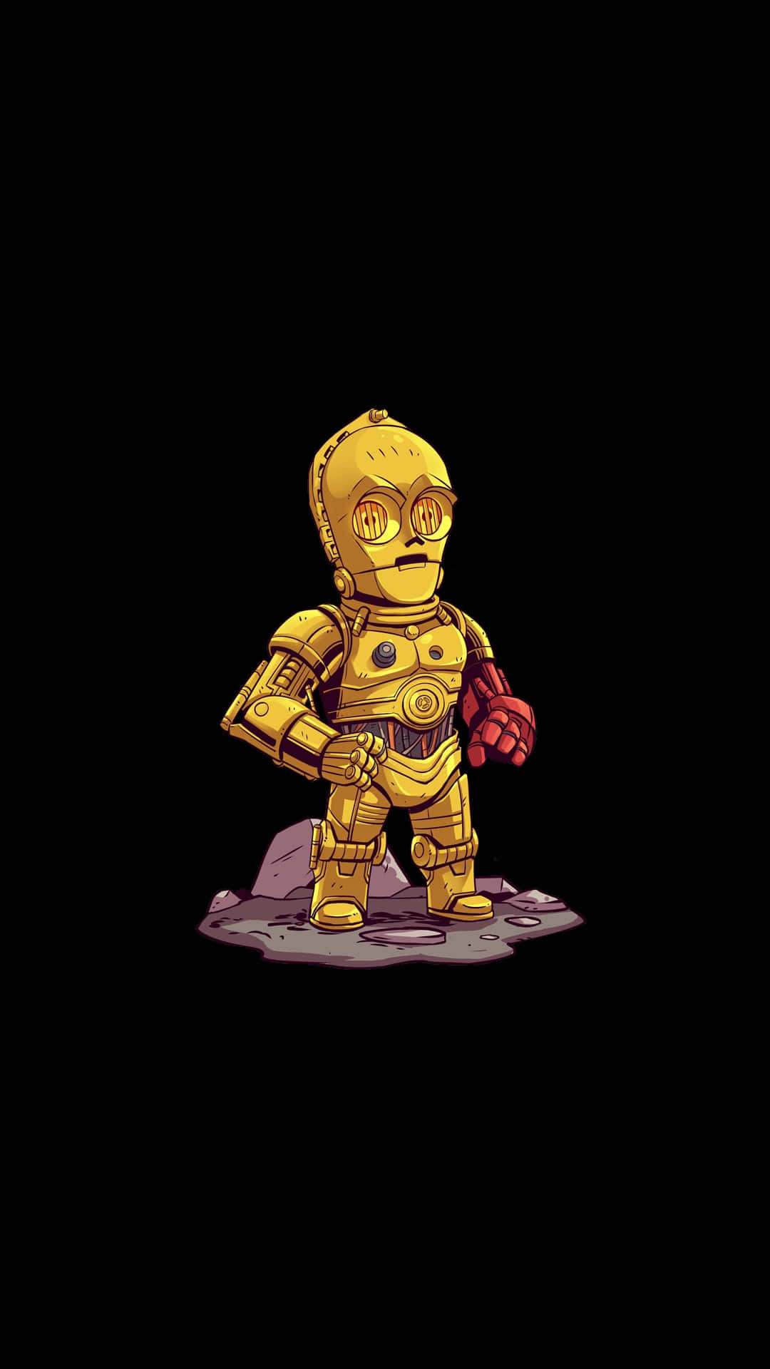 C-3po Standing Tall Wallpaper