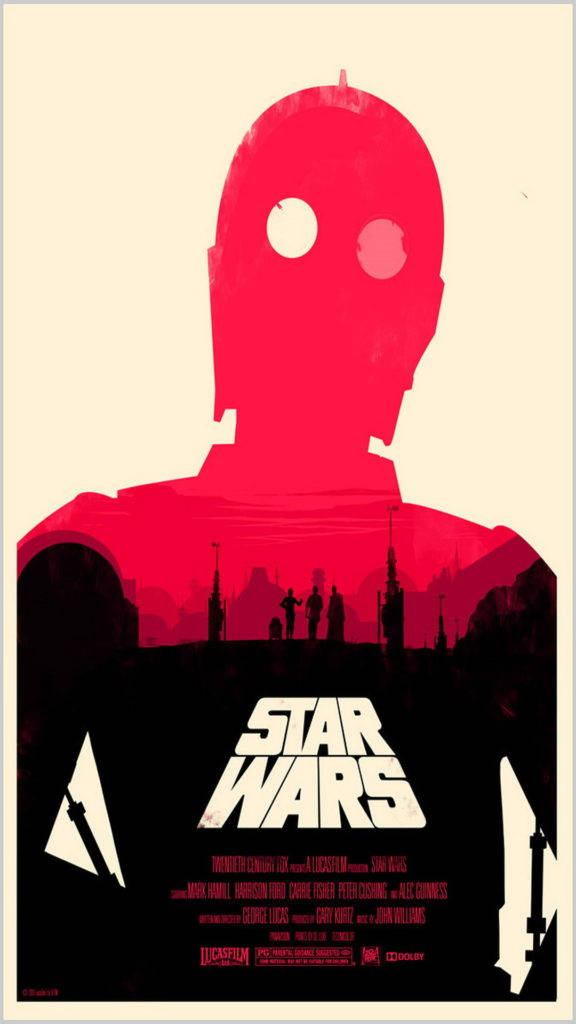 C-3po Stars Wars Iphone 6 Plus Poster Wallpaper