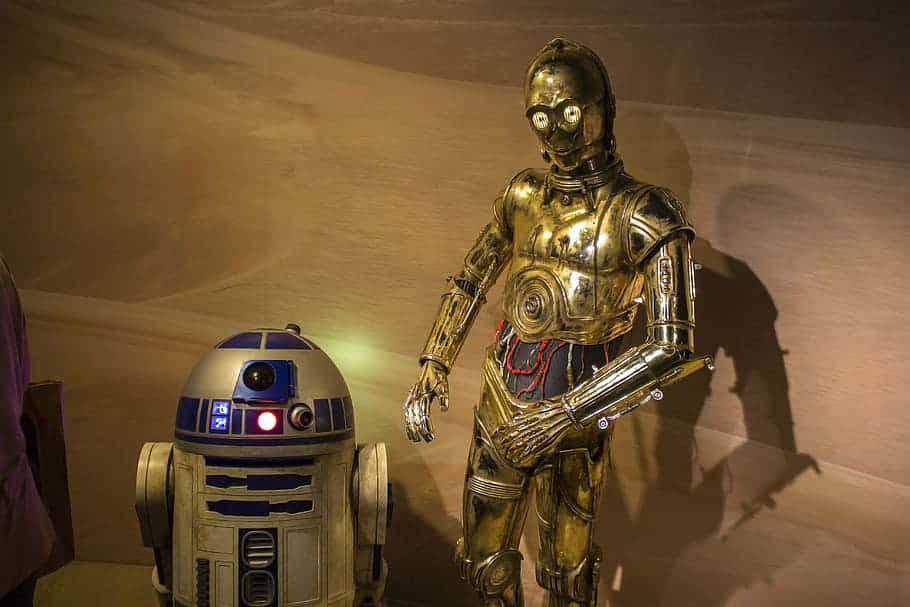 C-3po - The Iconic Protocol Droid From Star Wars Universe Wallpaper