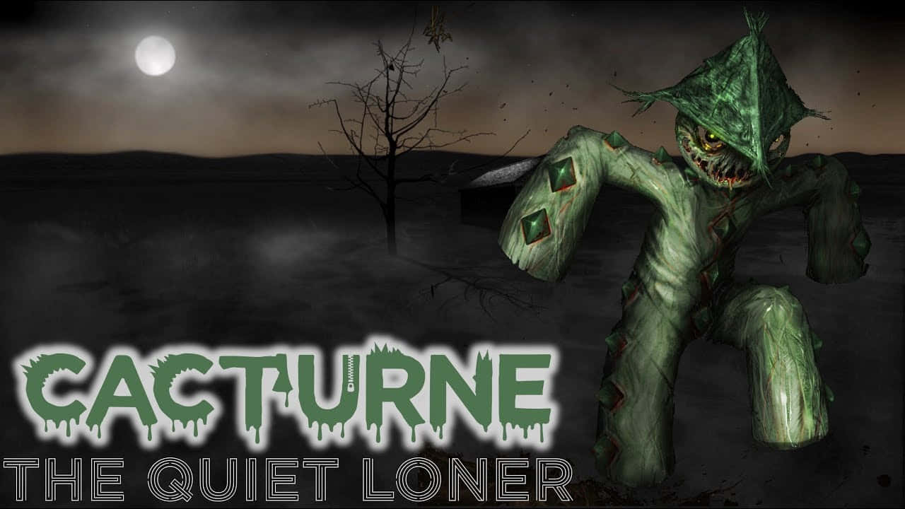 Cacturne The Quiet Loner Wallpaper