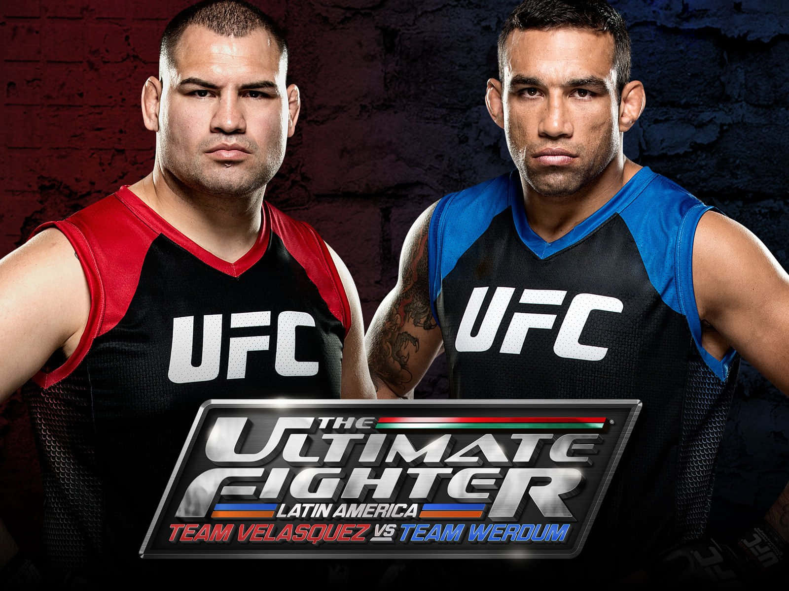 Cain Velasquez And Fabricio Werdum Poster Wallpaper