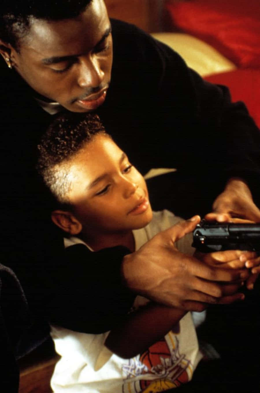 Caine And O-dog In Menace Ii Society Wallpaper