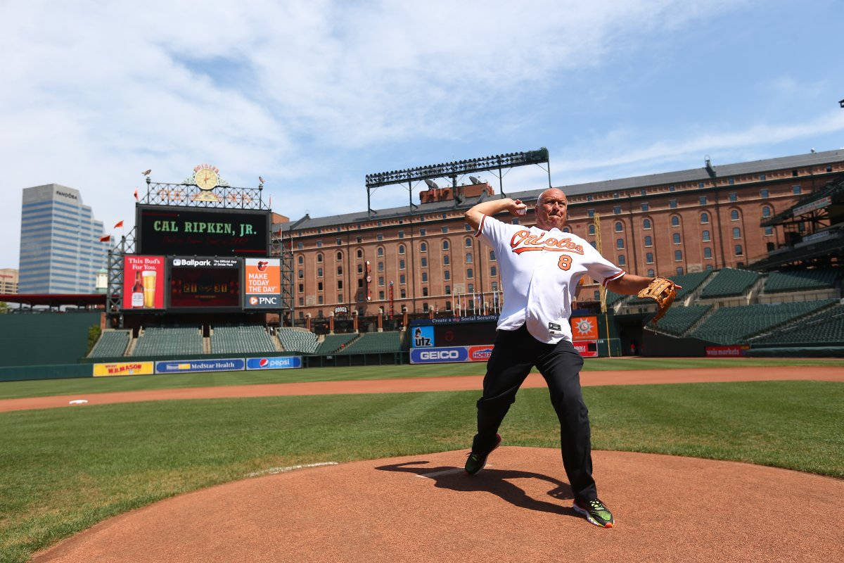 Cal Ripken Jr Pitching Wallpaper