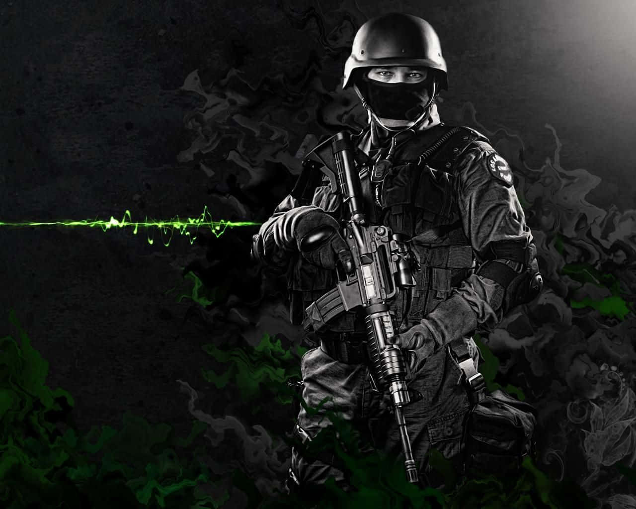 Call Of Duty Soldiers Prepare For Battle Wallpaper