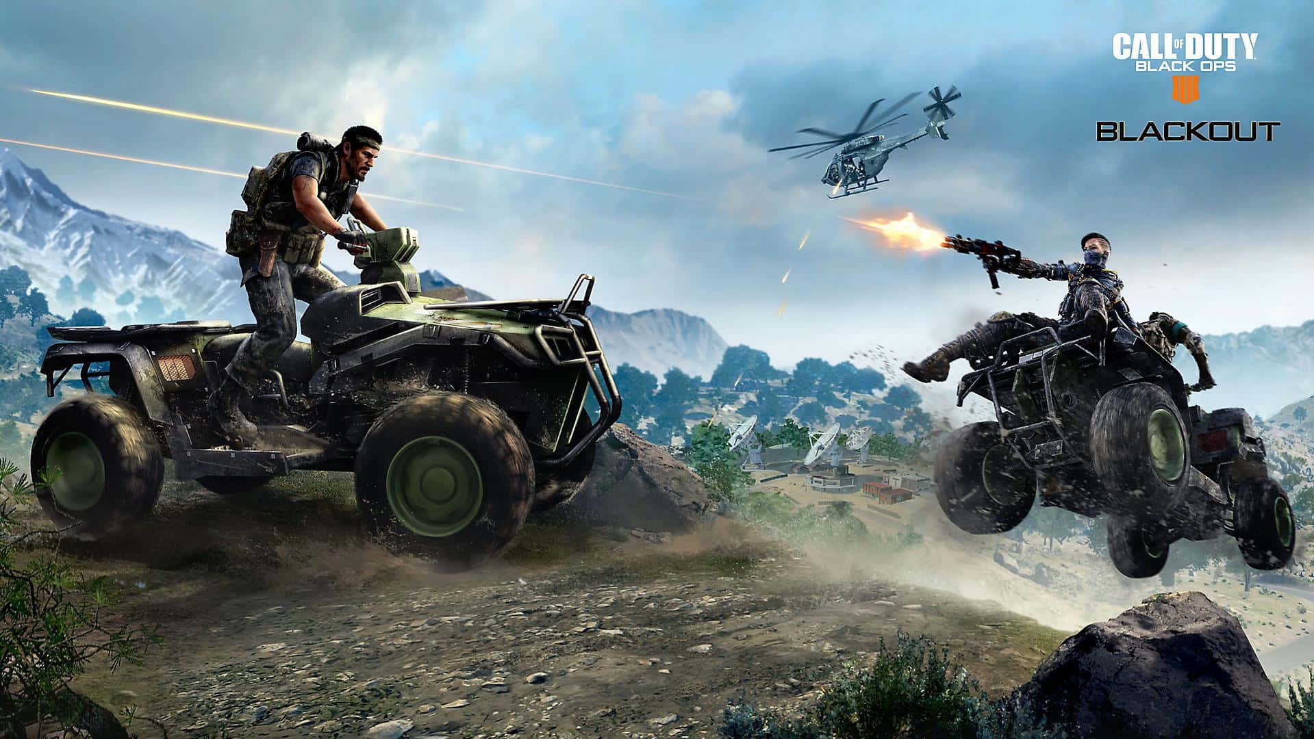 Call Of Duty Vehicles In Action Wallpaper