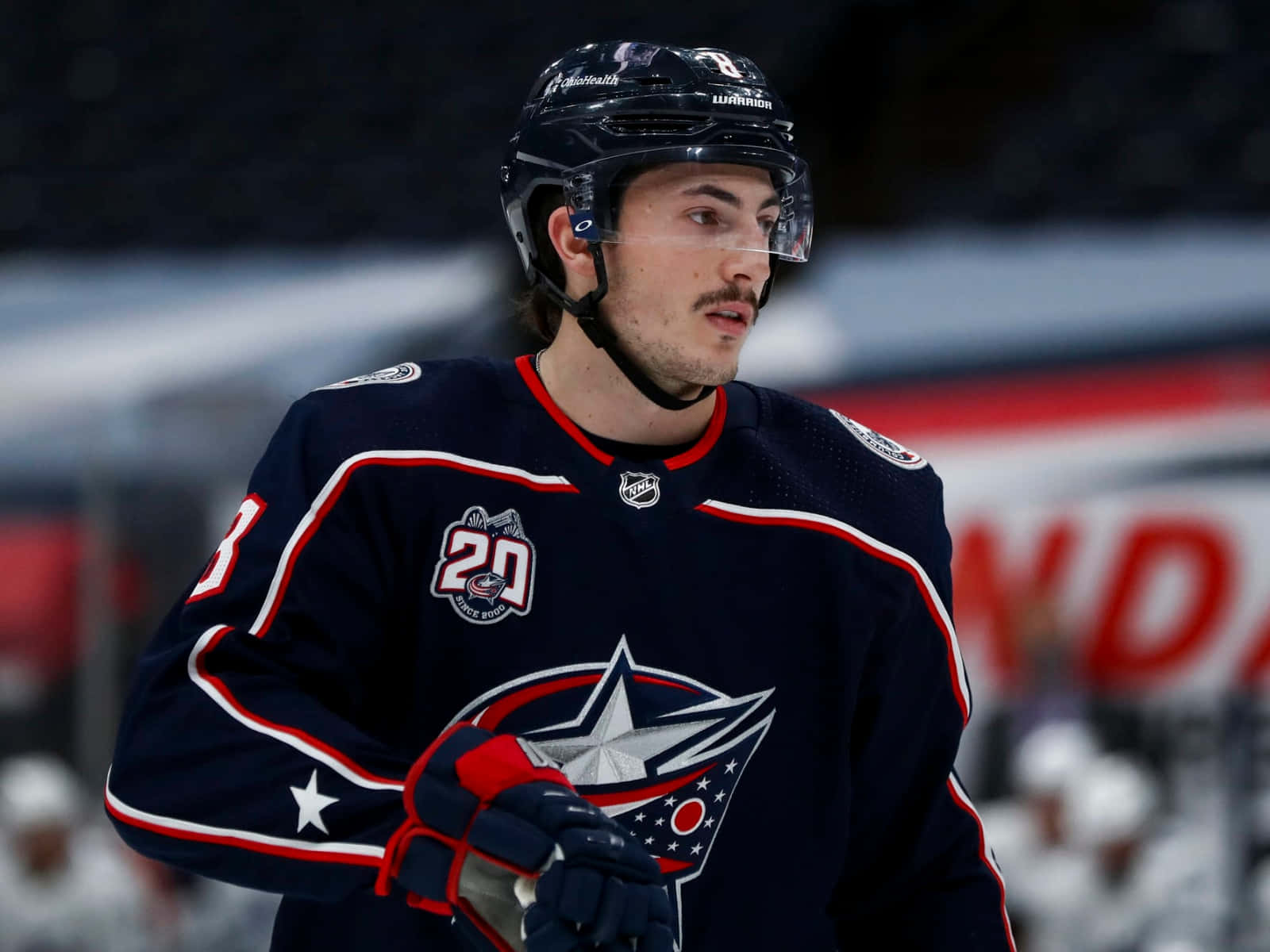 Camera Focus Zachary Werenski Wallpaper