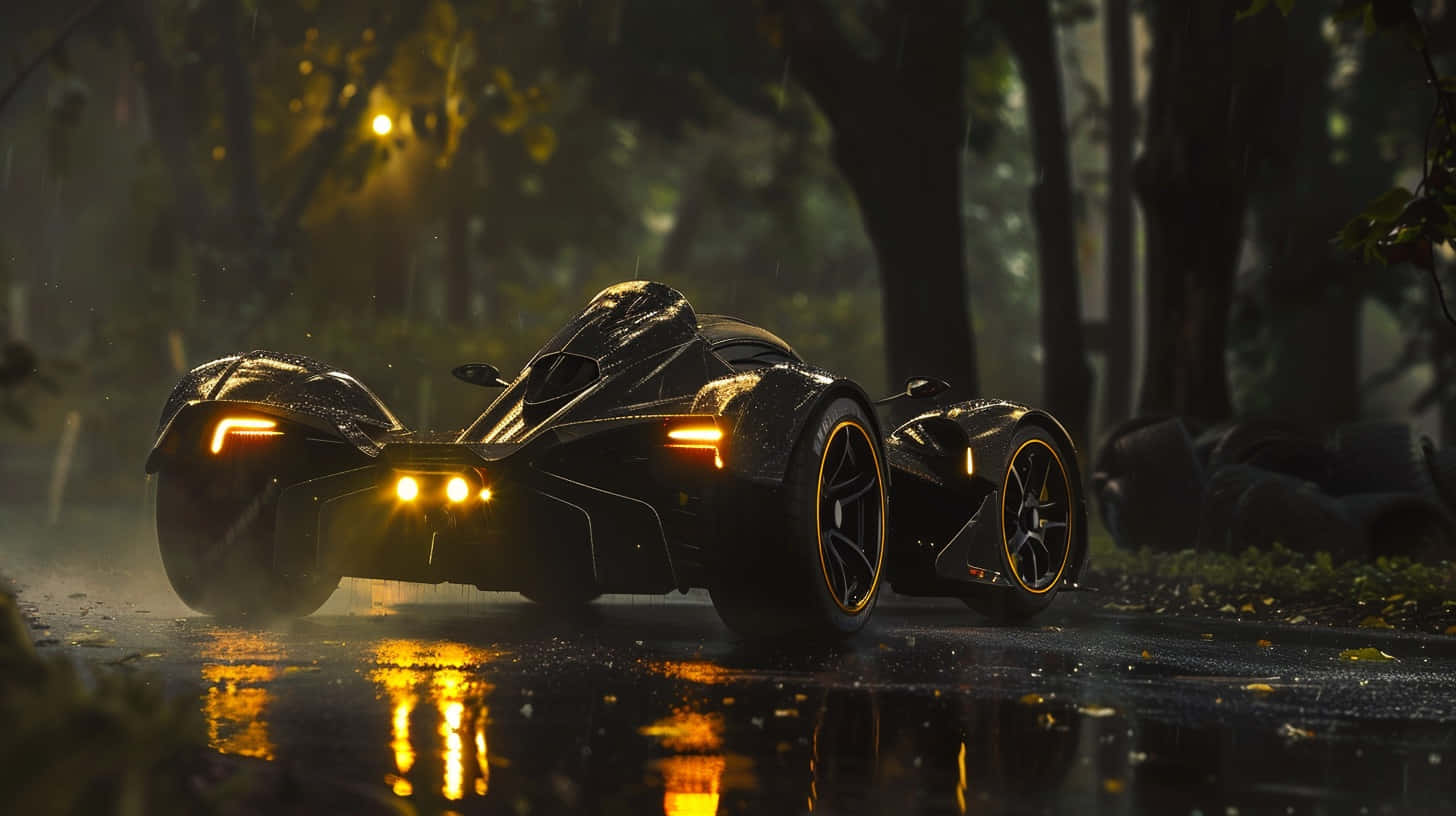 Can Am Spyder Rainy Ride Wallpaper