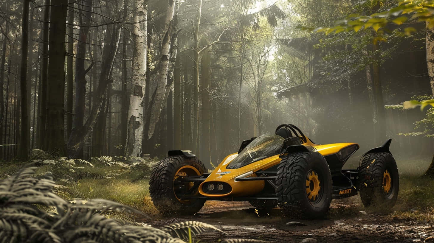 Can Am Vehiclein Forest Wallpaper