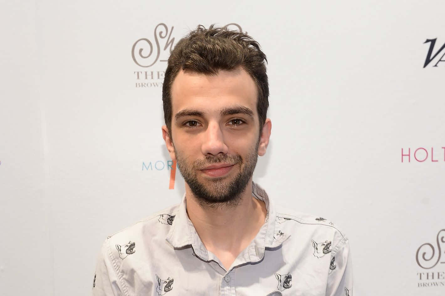 Canadian Actor Jay Baruchel Posing At An Event Wallpaper