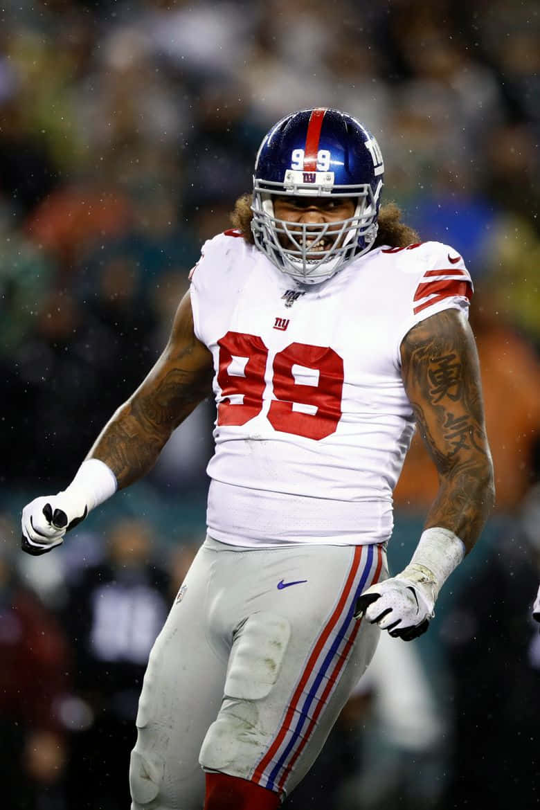 Candid Leonard Williams Football Player Wallpaper