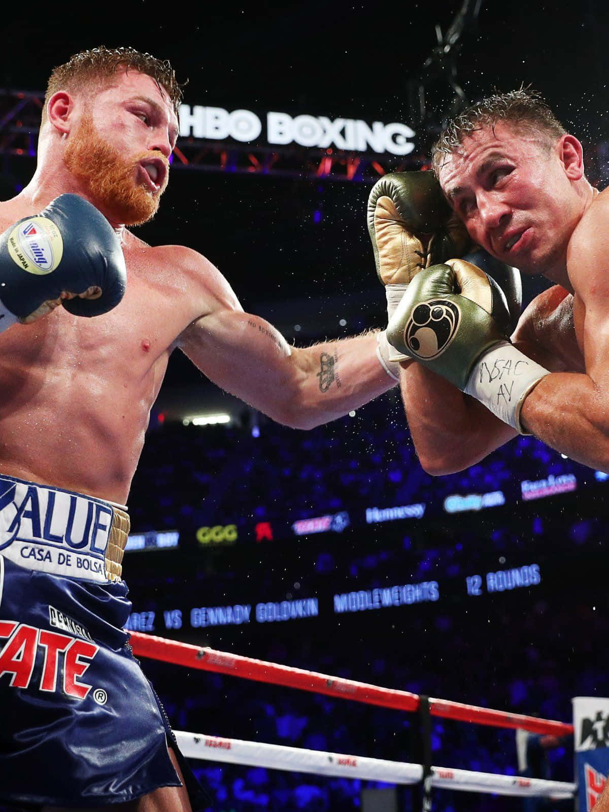 Canelo Alvarez, Boxing Champion And Pride Of Mexico Wallpaper