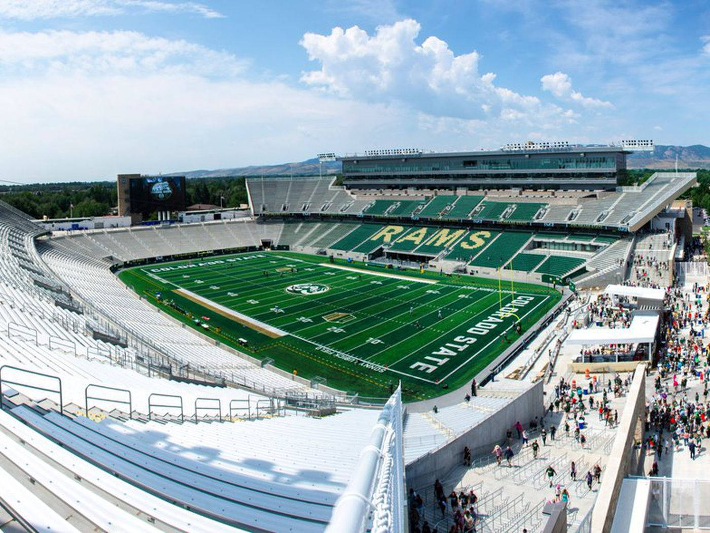 Canvas Stadium Colorado State University Wallpaper