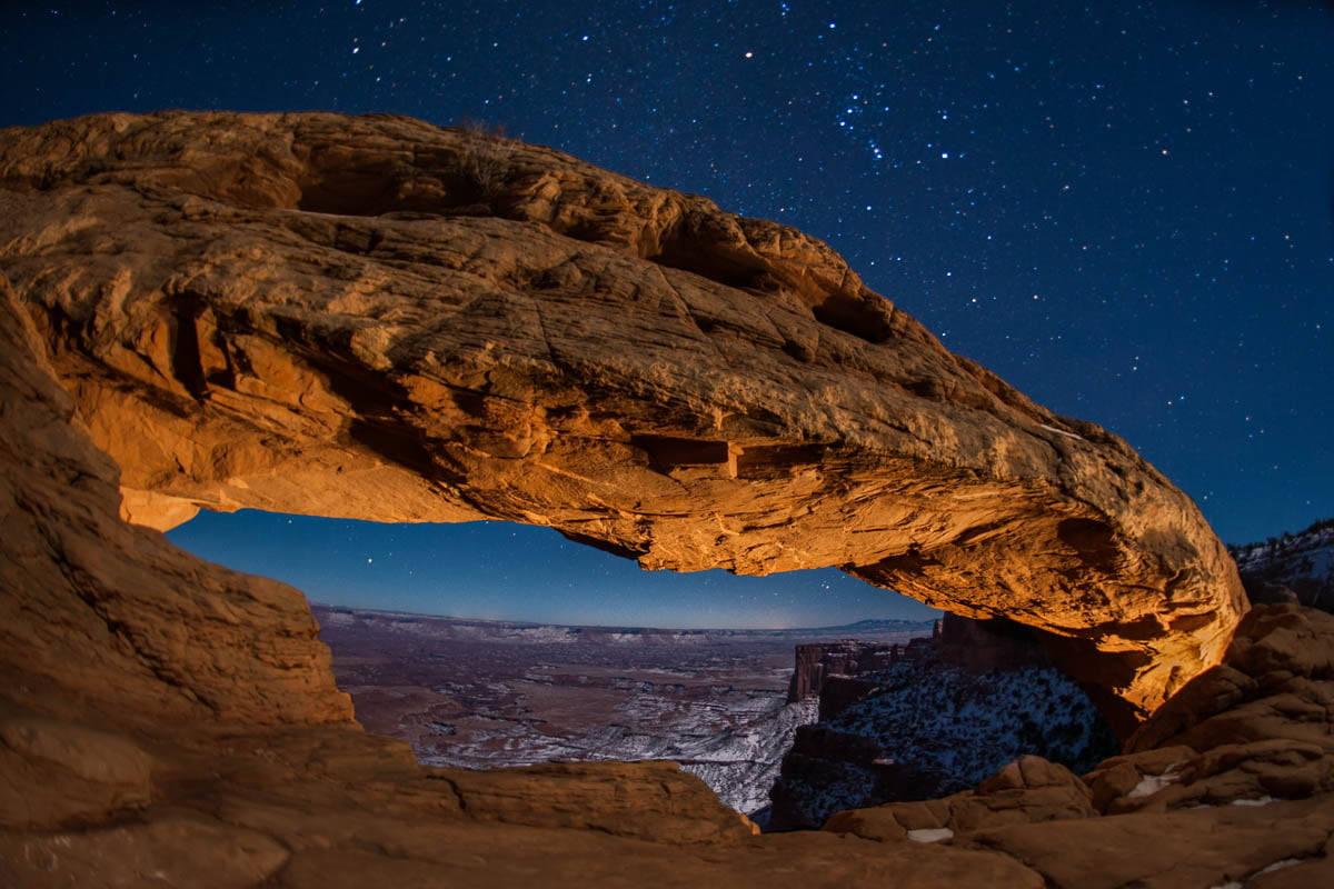 Canyonlands National Park Evening Sky Wallpaper