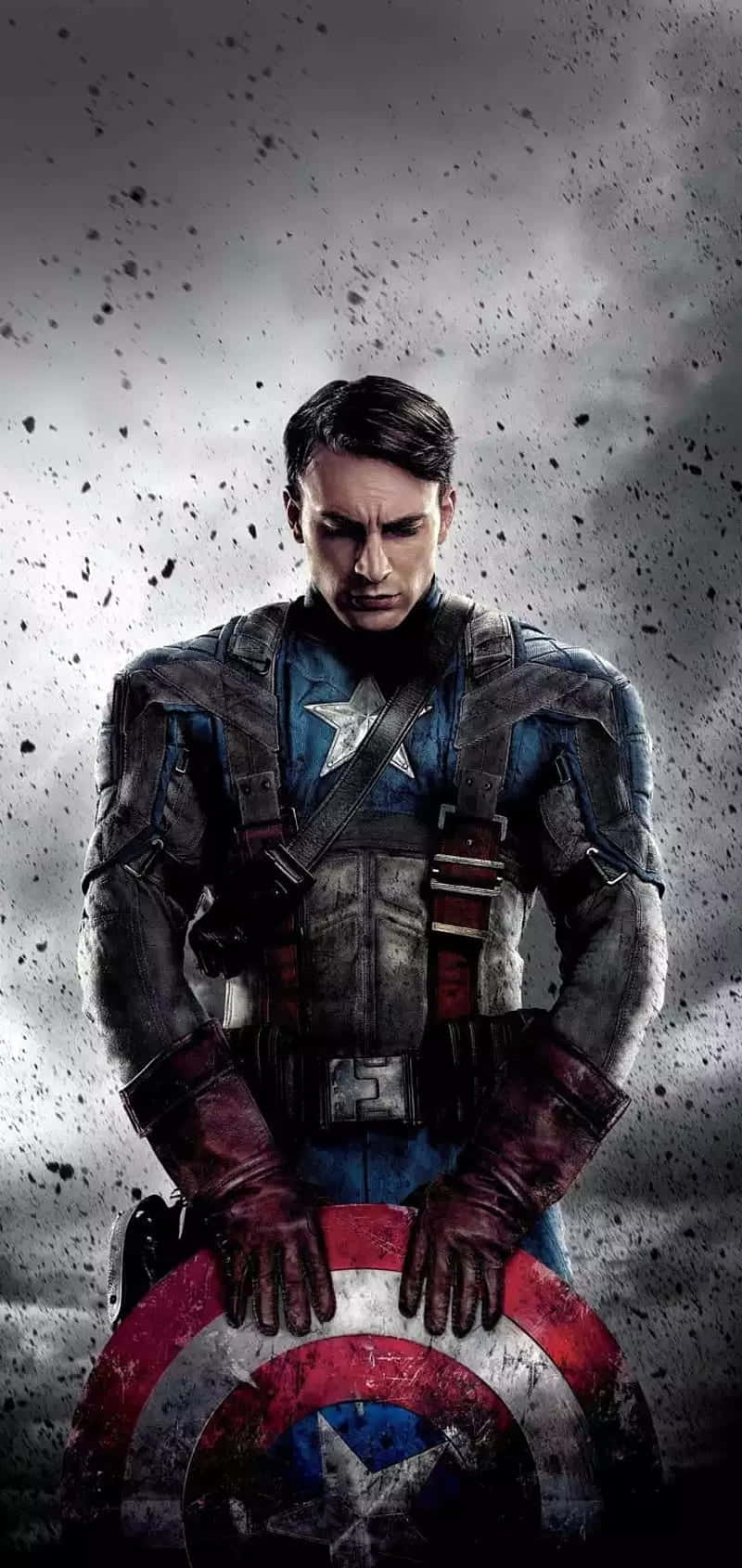 Captain America Battle Worn Wallpaper