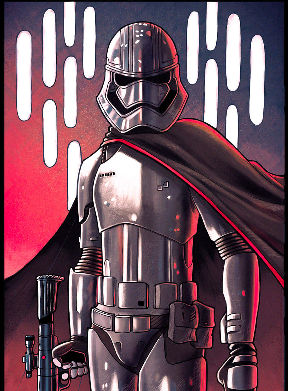 Captain Phasma In Full Armor Wallpaper