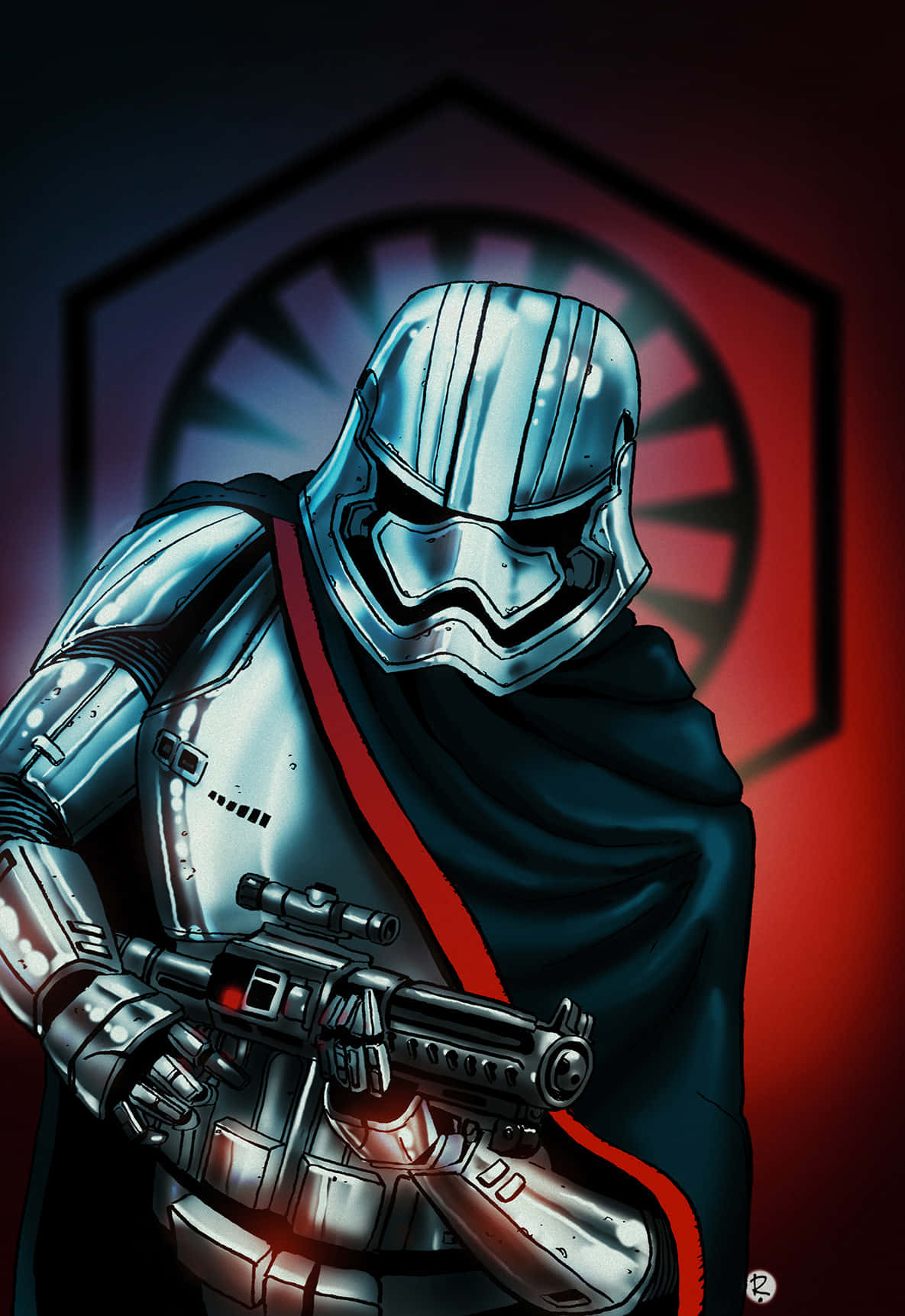 Captain Phasma Stormtrooper Leader Wallpaper