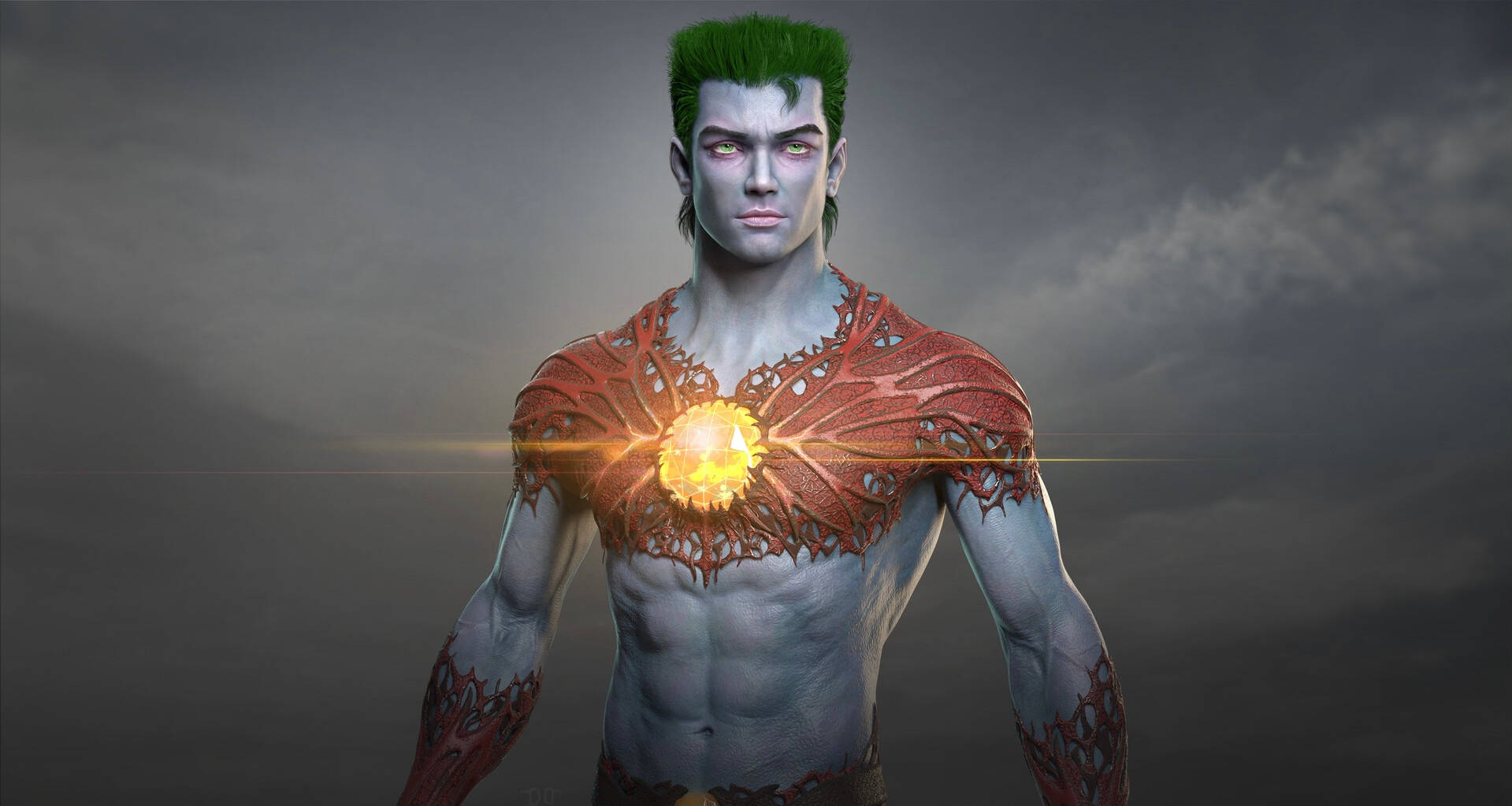 Captain Planet 3d Digital Art Wallpaper