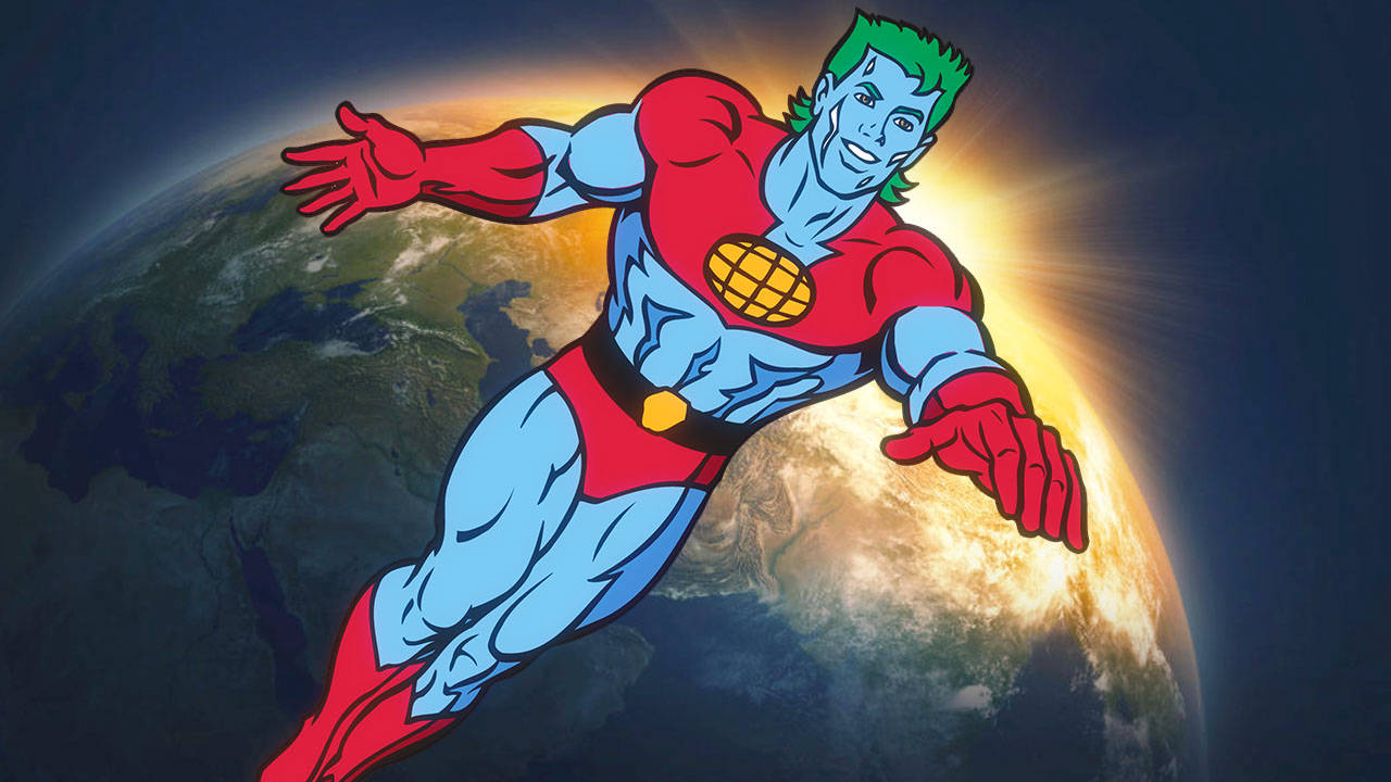 Captain Planet Earth Wallpaper