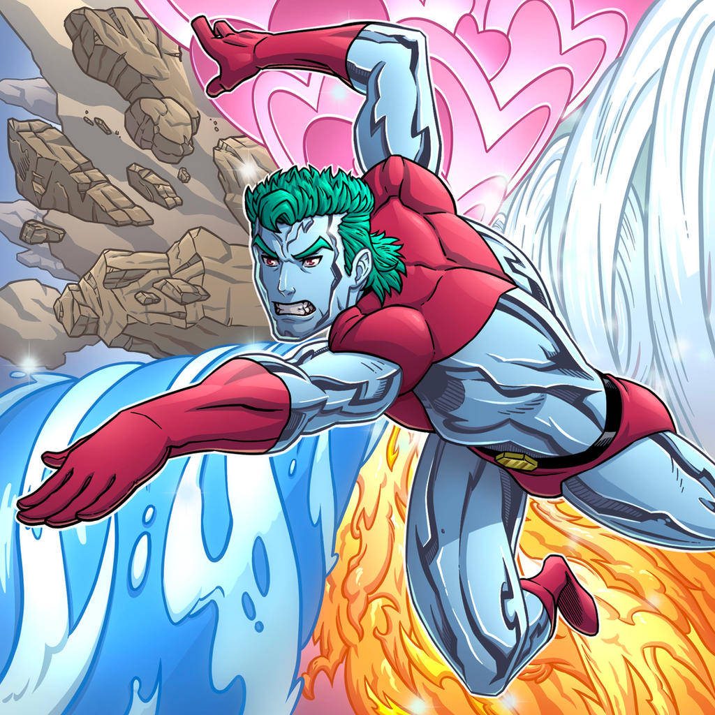 Captain Planet Elements Wallpaper