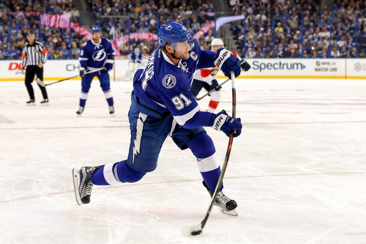 Captain Steven Stamkos Ice Hockey Live Wallpaper