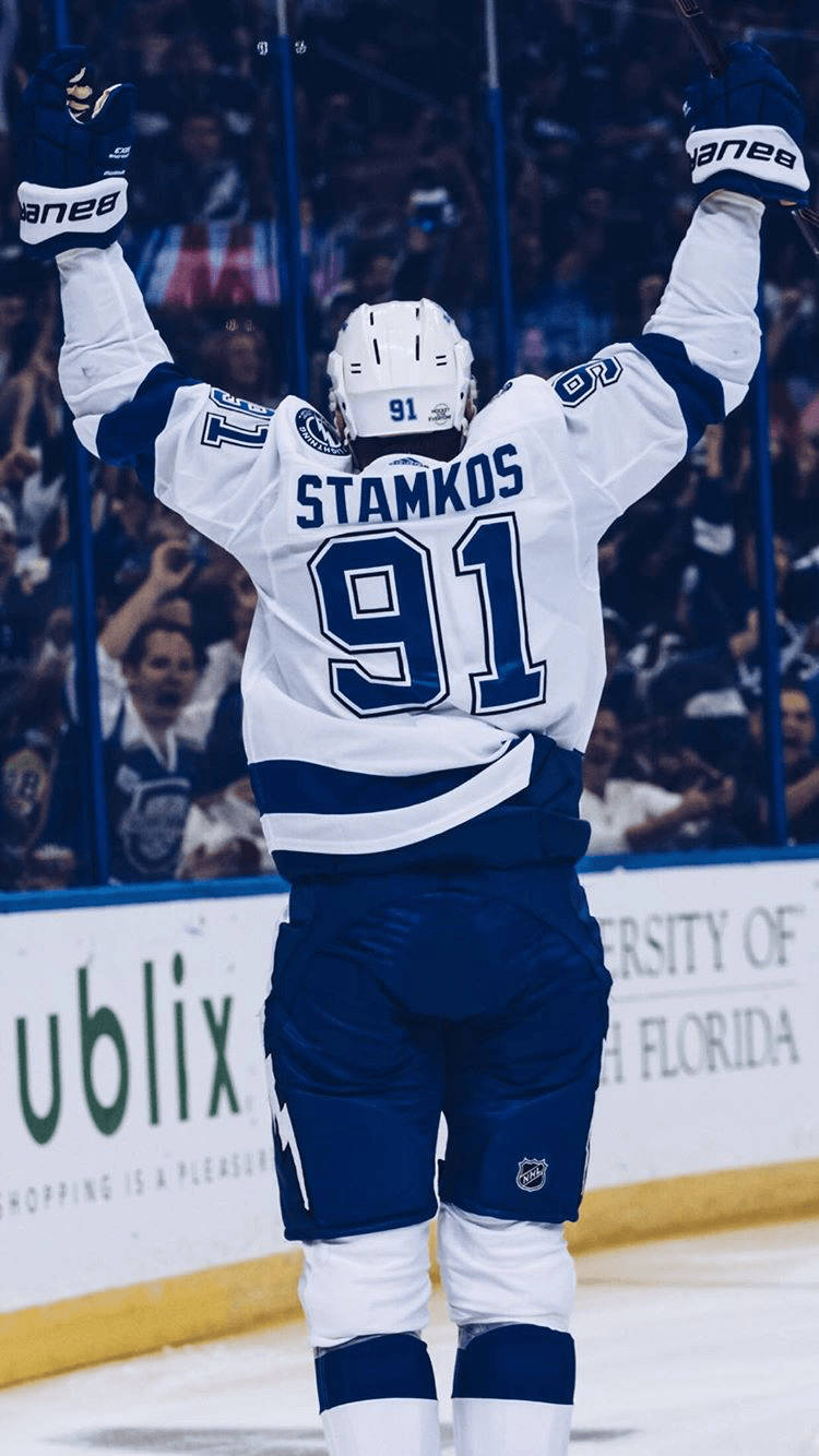 Captain Steven Stamkos Tampa Bay Lightning Game Wallpaper