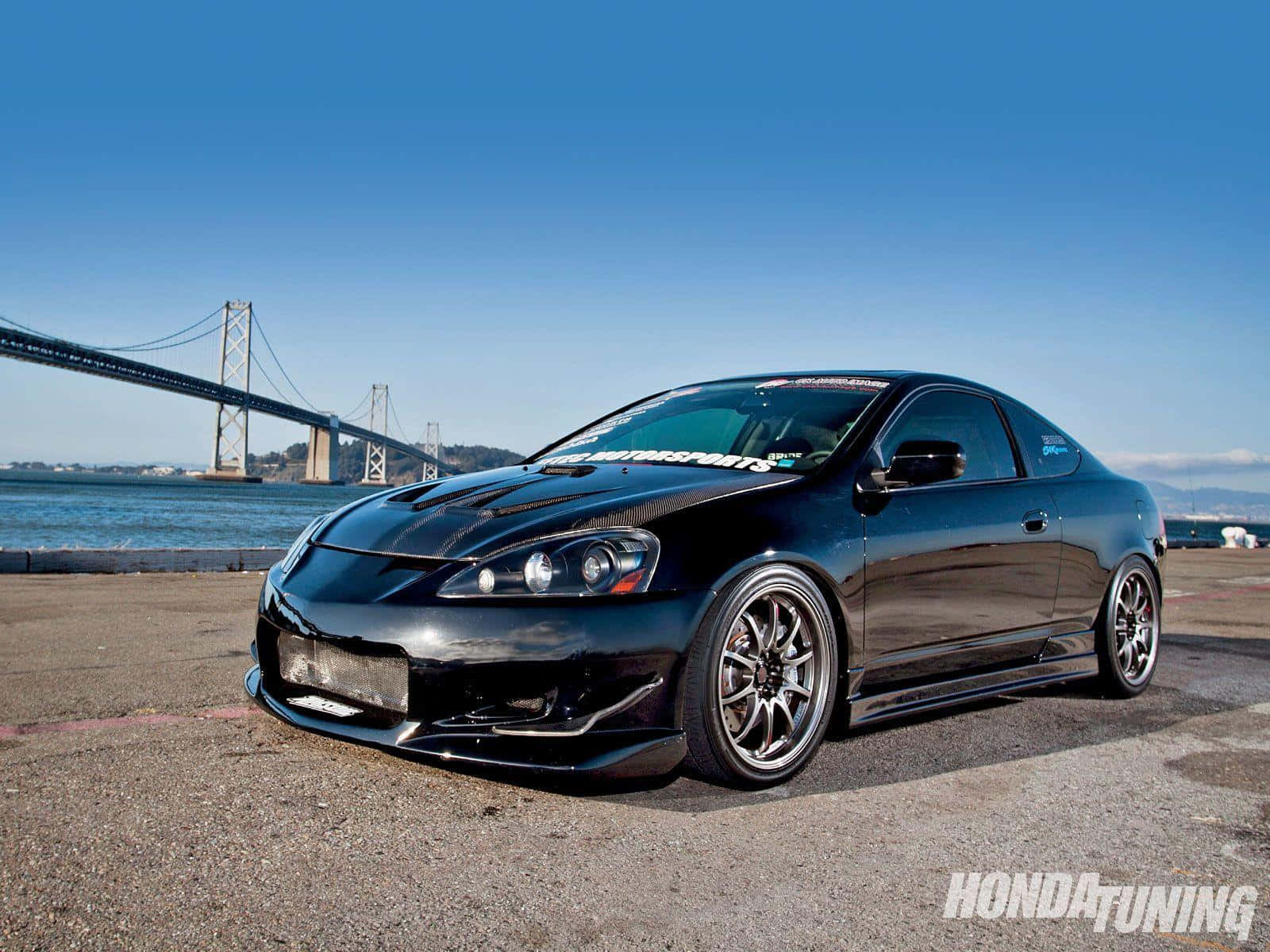 Caption: Acura Rsx Type-s Sporty Stance Wallpaper