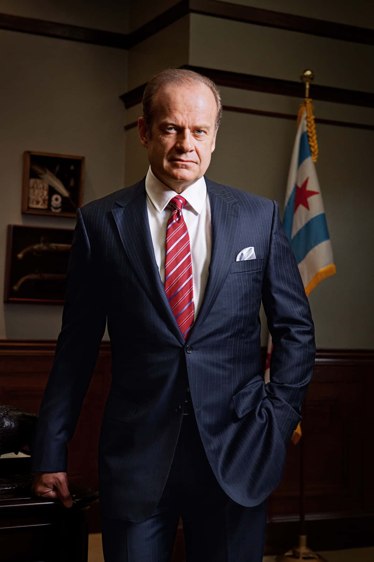 Caption: Award-winning Actor Kelsey Grammer Wallpaper