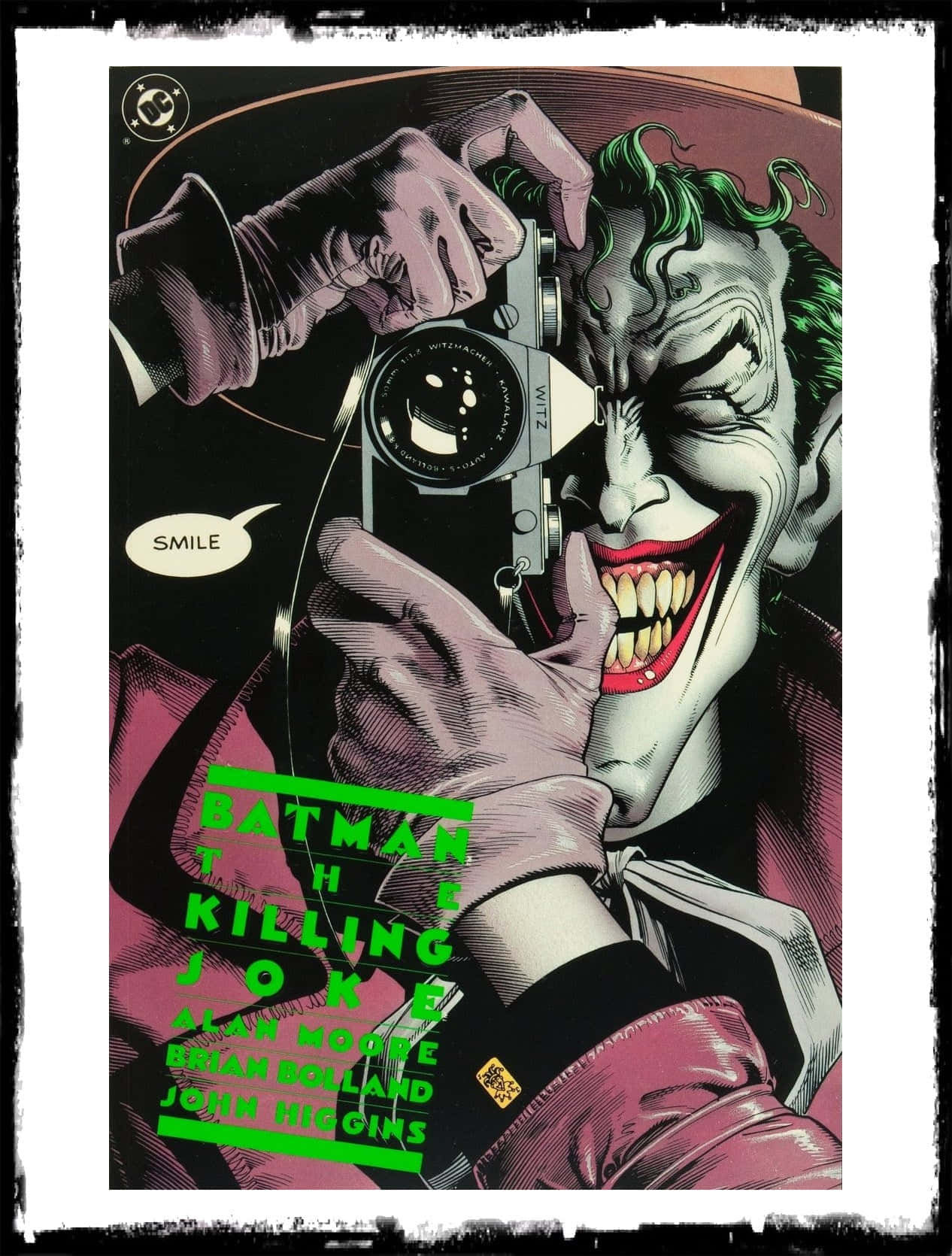 Caption: Batman And The Joker Face Off In The Killing Joke Wallpaper