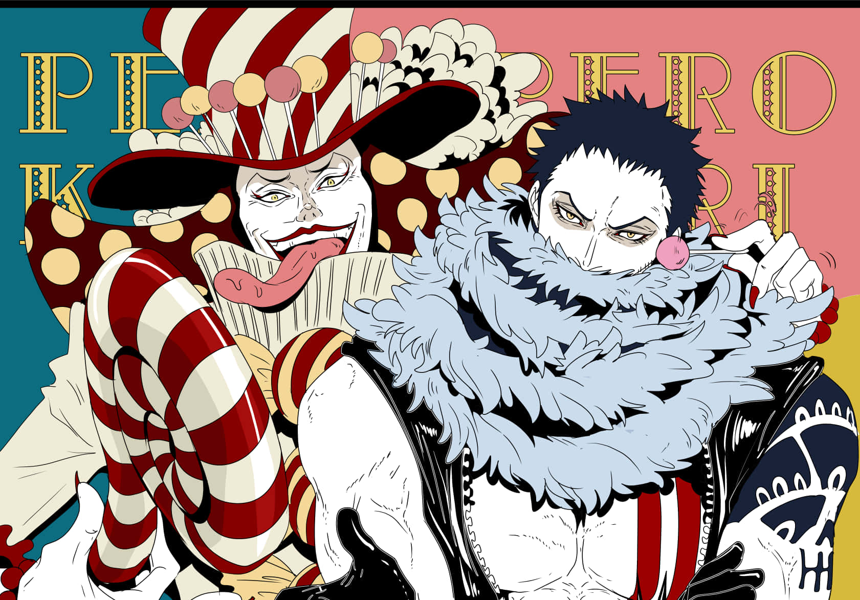 Caption: Charlotte Katakuri - Confidence In Battle Wallpaper