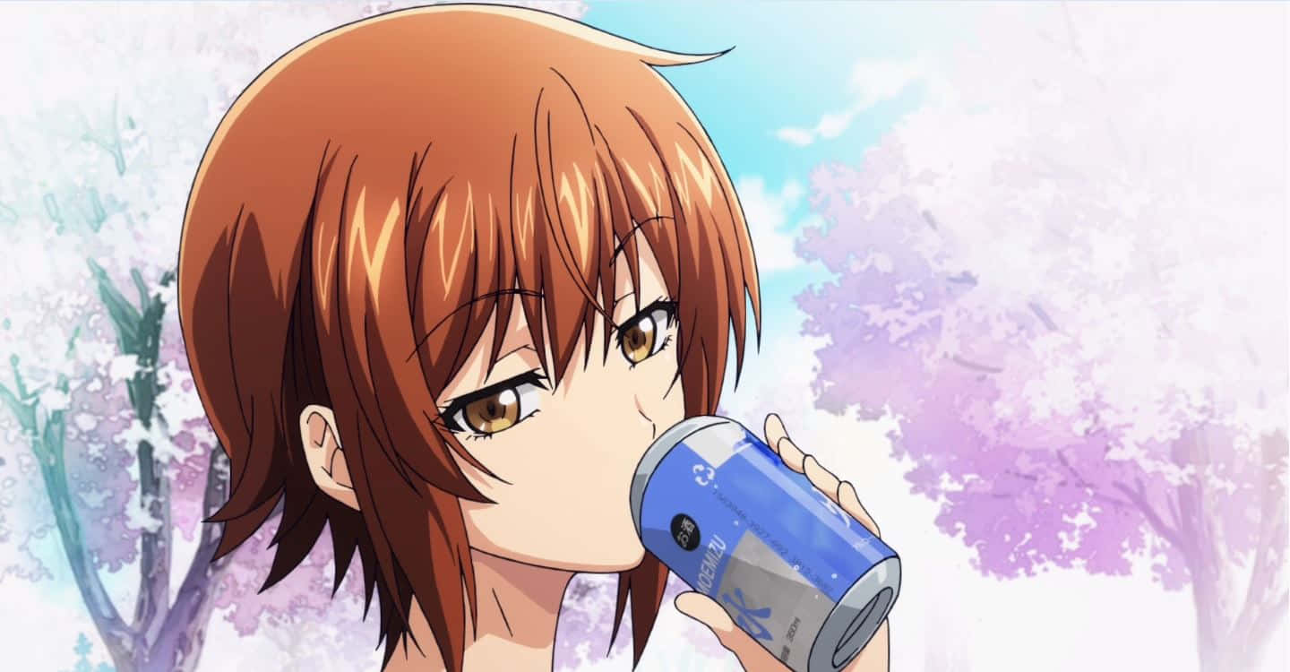 Caption: Chisa Kotegawa From Grand Blue Dreaming - Anime Still Wallpaper