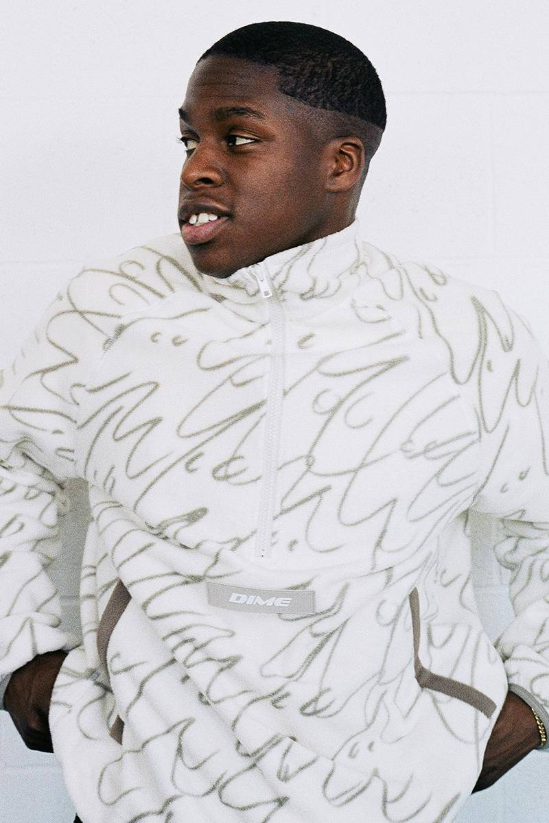 Caption: Daniel Caesar Showcasing Dime's Spring 2020 Collection Wallpaper