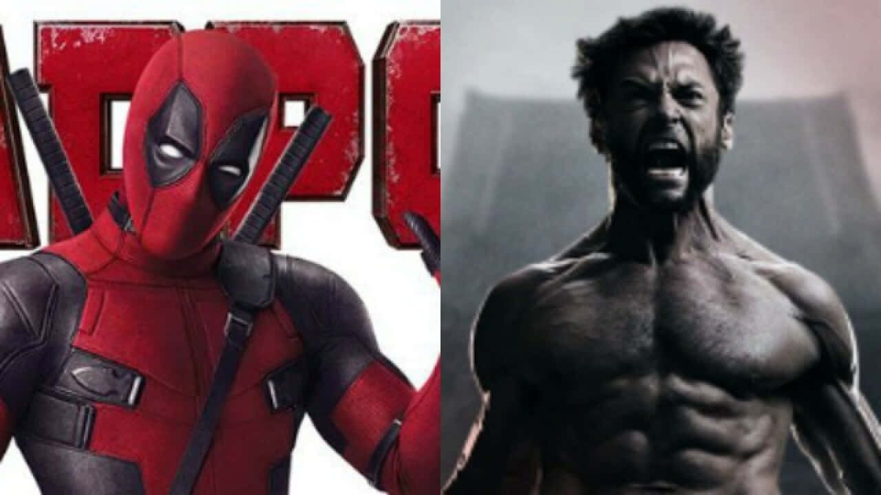 Caption: Deadpool And Wolverine: Unstoppable Duo Wallpaper