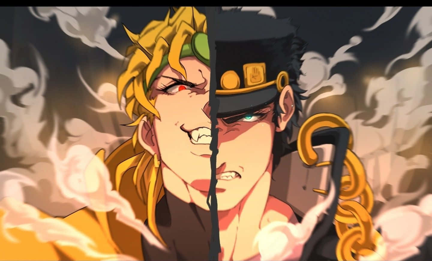 Caption: Dio Brando, The Legendary Antagonist Wallpaper