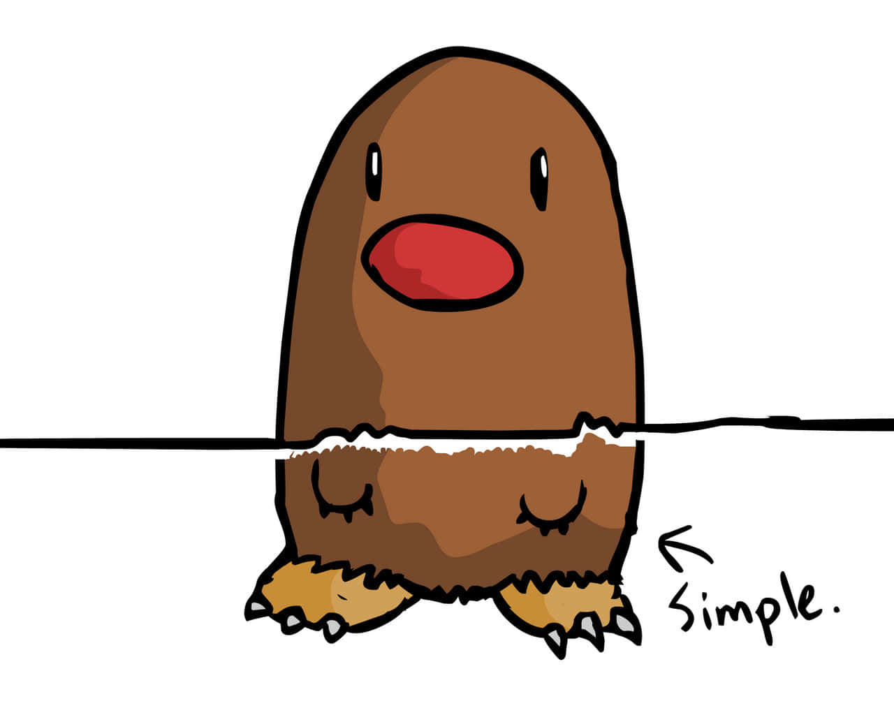 Caption: Dynamic Dugtrio And Diglett Adventure In Pokemon World Wallpaper