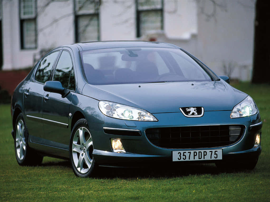 Caption: Elegance In Motion - The Peugeot 407 Wallpaper