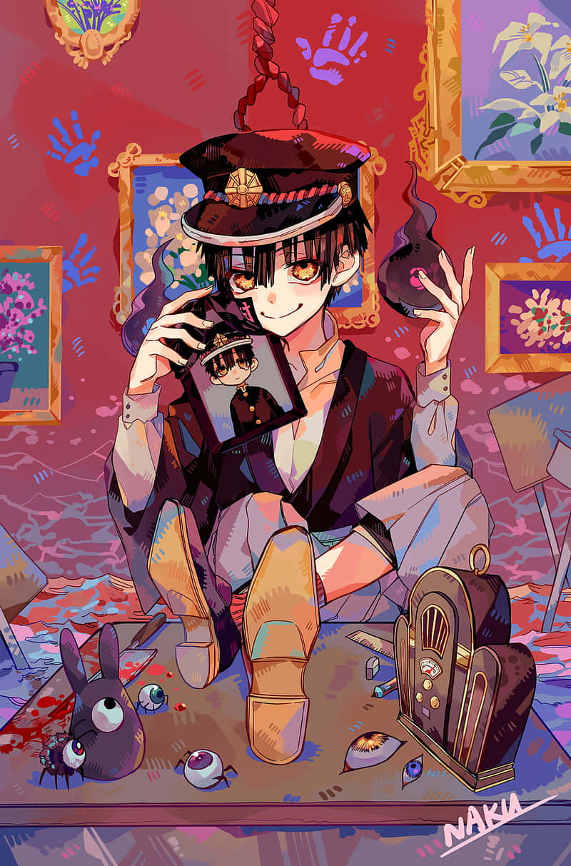 Caption: Enigmatic And Mystical - Hanako Kun Wallpaper