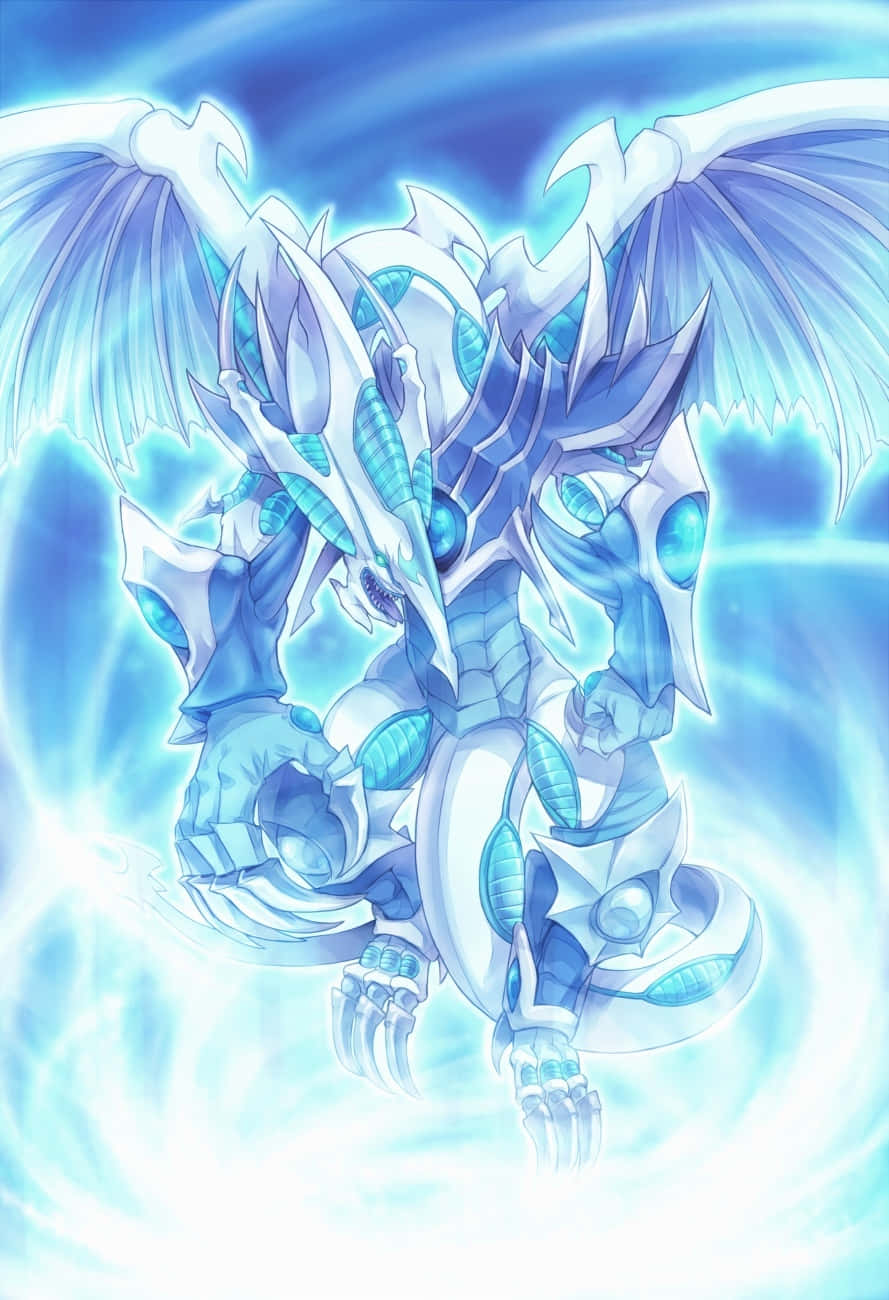 Caption: Epic Clash Of Yugioh Dragons Wallpaper