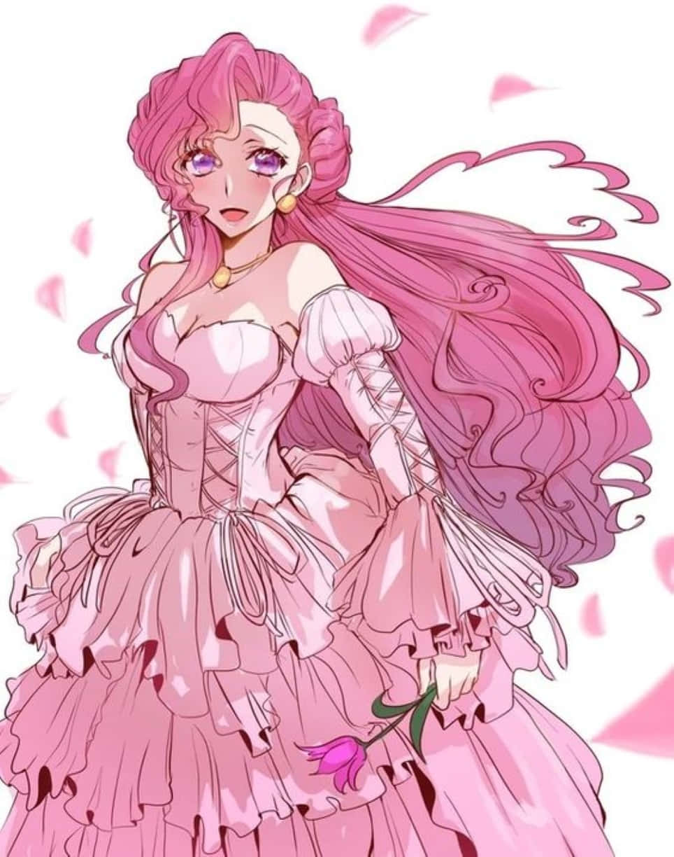 Caption: Euphemia Li Britannia - Noble And Graceful Princess Wallpaper